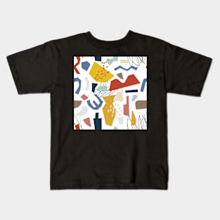 Abstract floral elements Kids T-Shirt